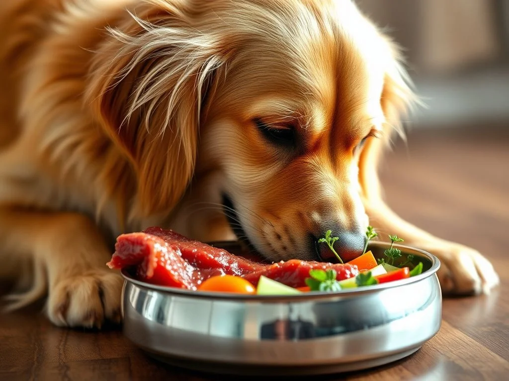 Ako bezpečne prejsť na BARF pri staršom psovi: Komplexný sprievodca