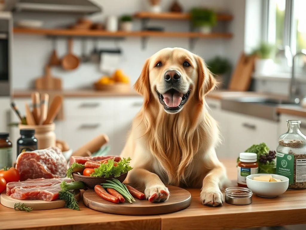 Ako správne zostaviť BARF jedálniček pre psa s potravinovou alergiou