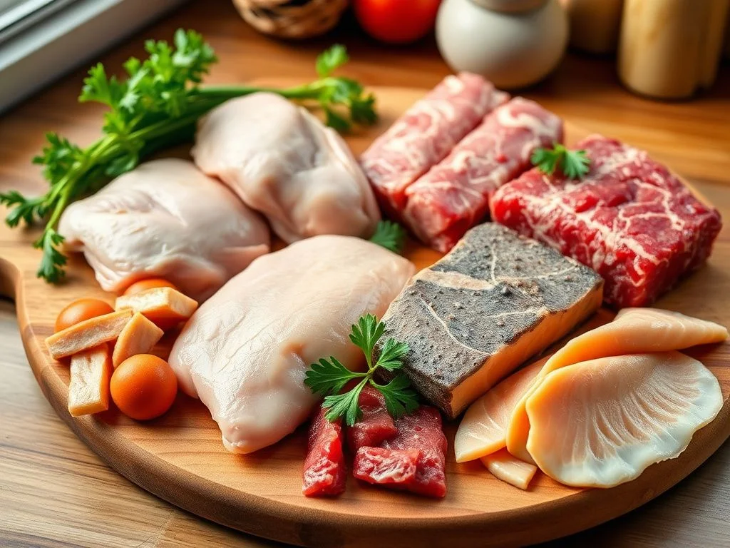 Ako vybrať ideálny zdroj bielkovín v BARF strave pre vášho psa či mačku