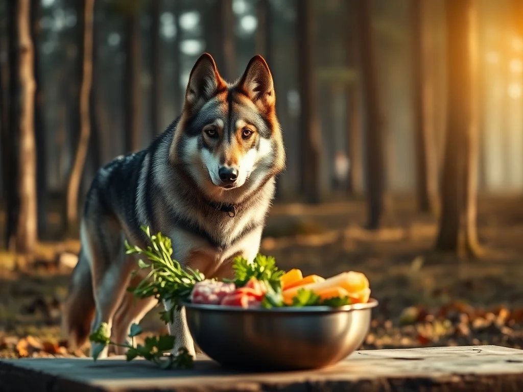 BARF stravovanie pre československého vlčiaka: Komplexný sprievodca prirodzenou výživou