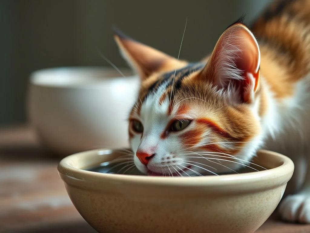 Hydratácia mačiek: kľúč k ich zdravému životu prirodzenou stravou