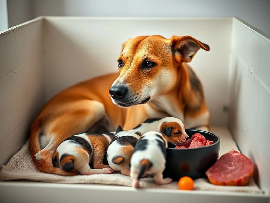 Komplexný sprievodca výživou sučky počas dojčenia: praktický BARF prístup