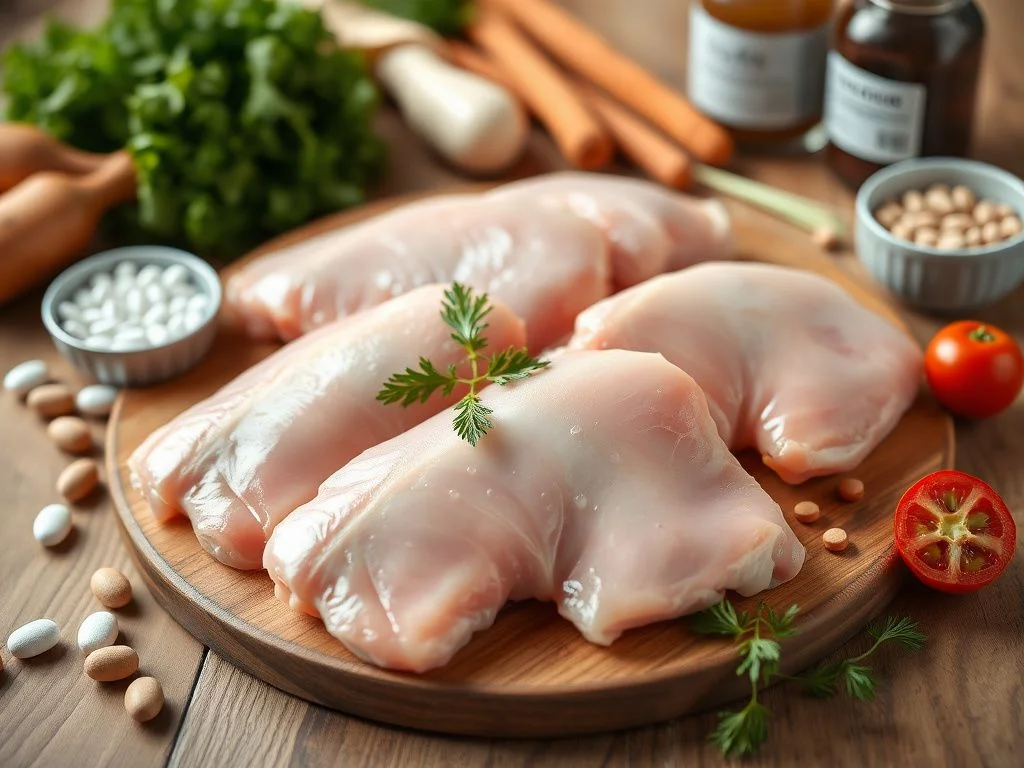 Kuracie mäso pre psov: výhody, riziká a správne podávanie