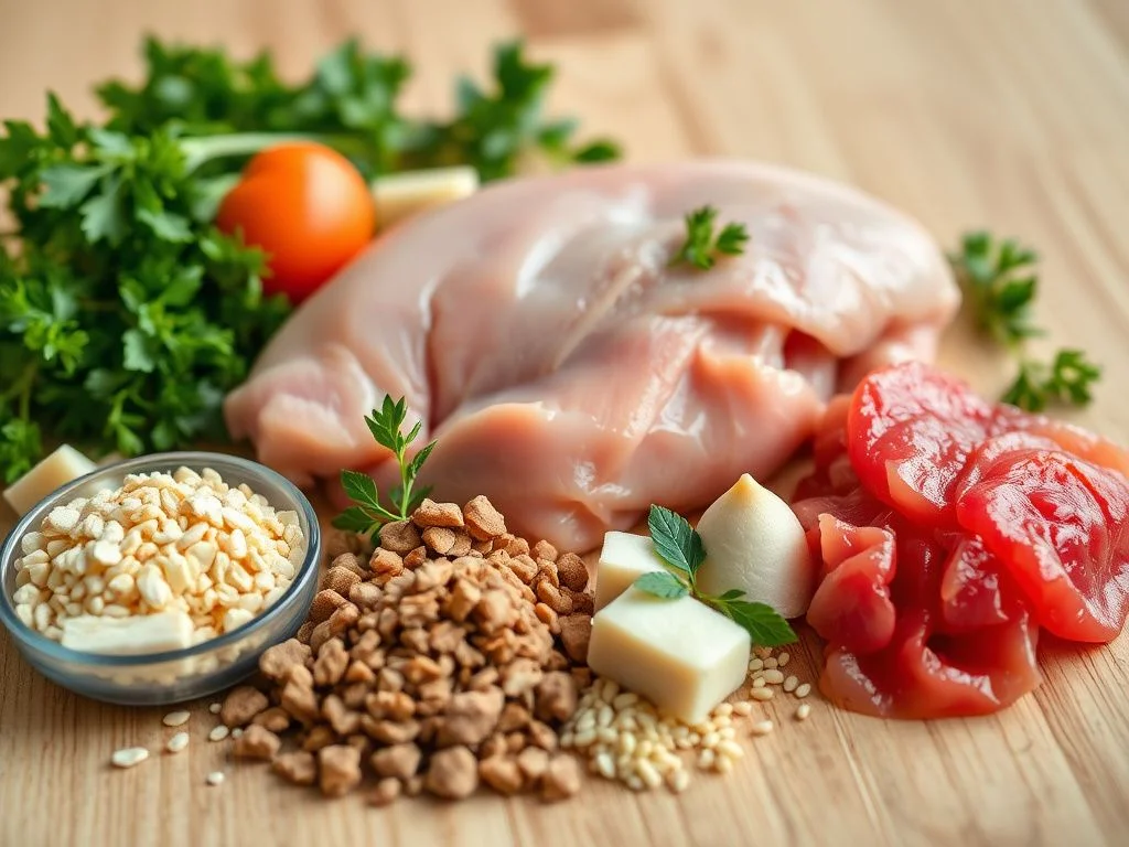 Praktický návod: Ako zostaviť vyvážený BARF jedálniček pre vašu mačku