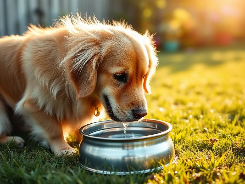 Voda ako základ zdravia vášho psa: Ako správna hydratácia ovplyvňuje celkovú vitalitu